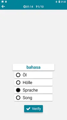 Indonesian - German android App screenshot 3