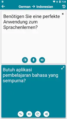 Indonesian - German android App screenshot 5